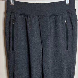 Lululemon Mens Athletic Jogger Pants  Elastic Waist Zip Pockets Stretch Size S/M
